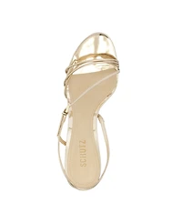 Schutz Women's Inez2 Round Toe Stiletto Sandals