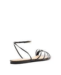 Schutz Women's Inez3 Round Toe Flat Sandals
