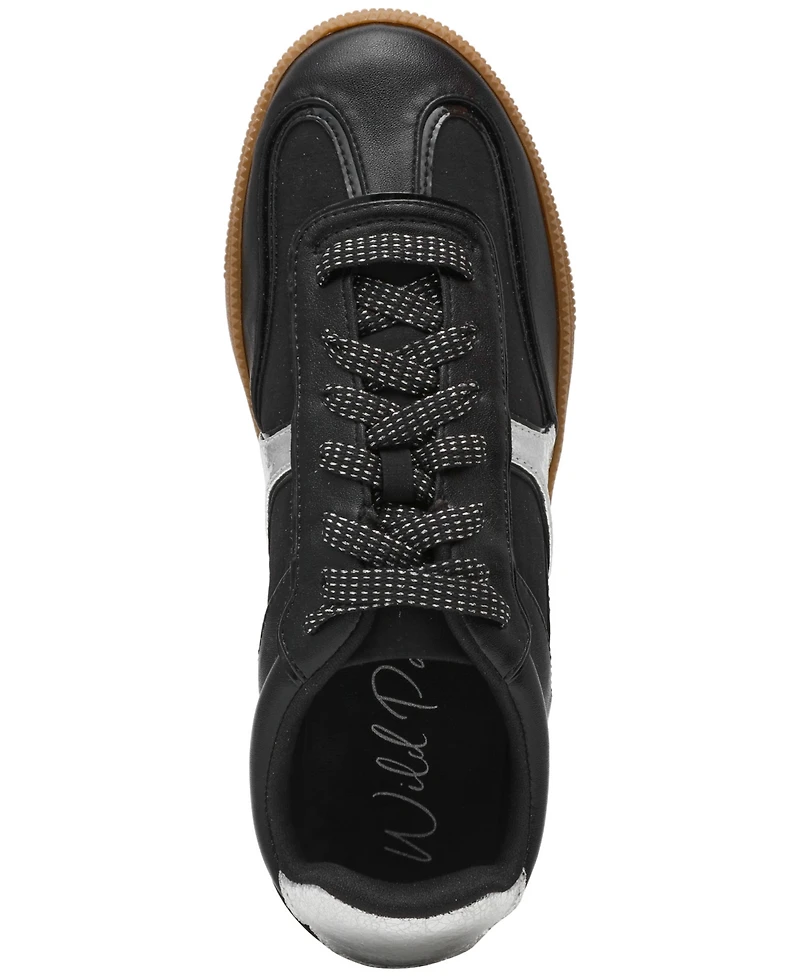 Wild Pair Women's Chargee Lace-Up Sneakers, Created for Macy's