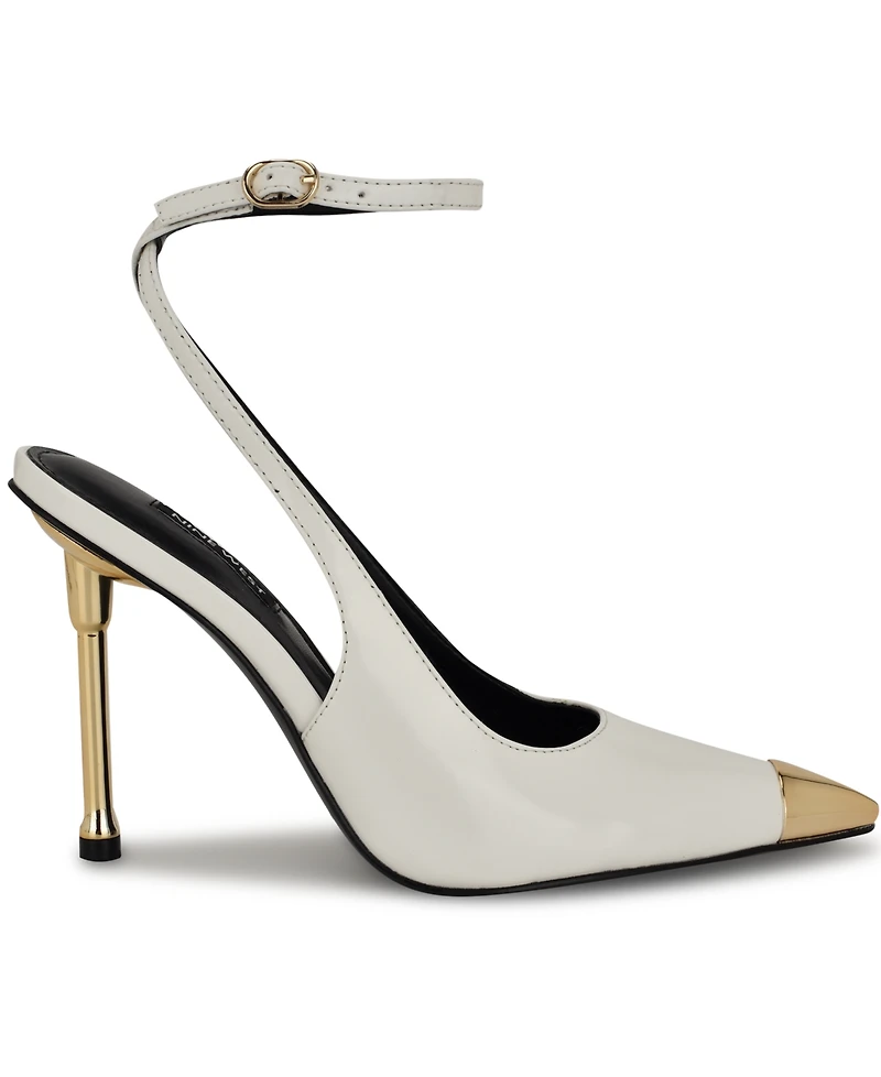Nine West Women's Monroh Ankle Wrap Stiletto Pumps