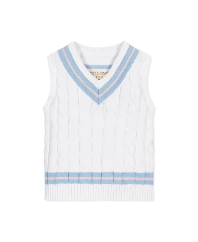 Hope & Henry Boys Organic V-Neck Cricket Sweater Vest