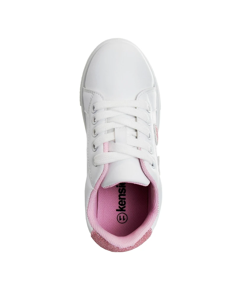 Kensie Girl Little Kids Lace-Up Casual Sneakers