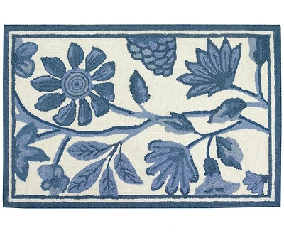 Liora Manne' Capri Floral Vine 2'x3' Area Rug