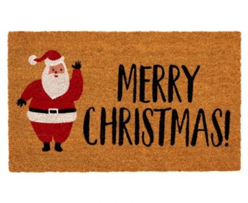 Liora Manne Natura Merry Christmas Santa Rug Collection