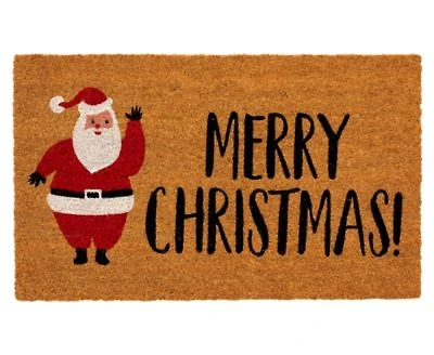Liora Manne Natura Merry Christmas Santa Rug Collection