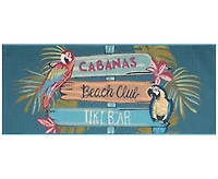 Liora Manne' Esencia Summer Signs 1'11"x4'11" Runner Area Rug