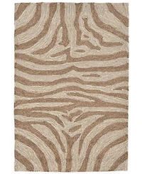 Liora Manne' Ravella Zebra 2'x3' Area Rug