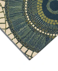 Liora Manne' Marina Circles 3'3"x4'11" Area Rug
