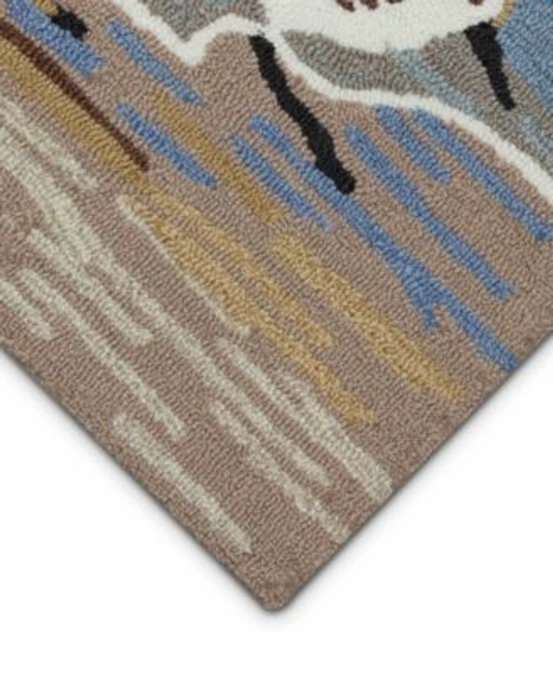 Liora Manne Frontporch Sandpipers Rug Collection