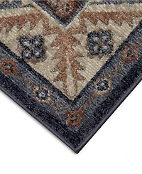 Liora Manne' Ariana Floral Medallion 1'11"x7'6" Runner Area Rug