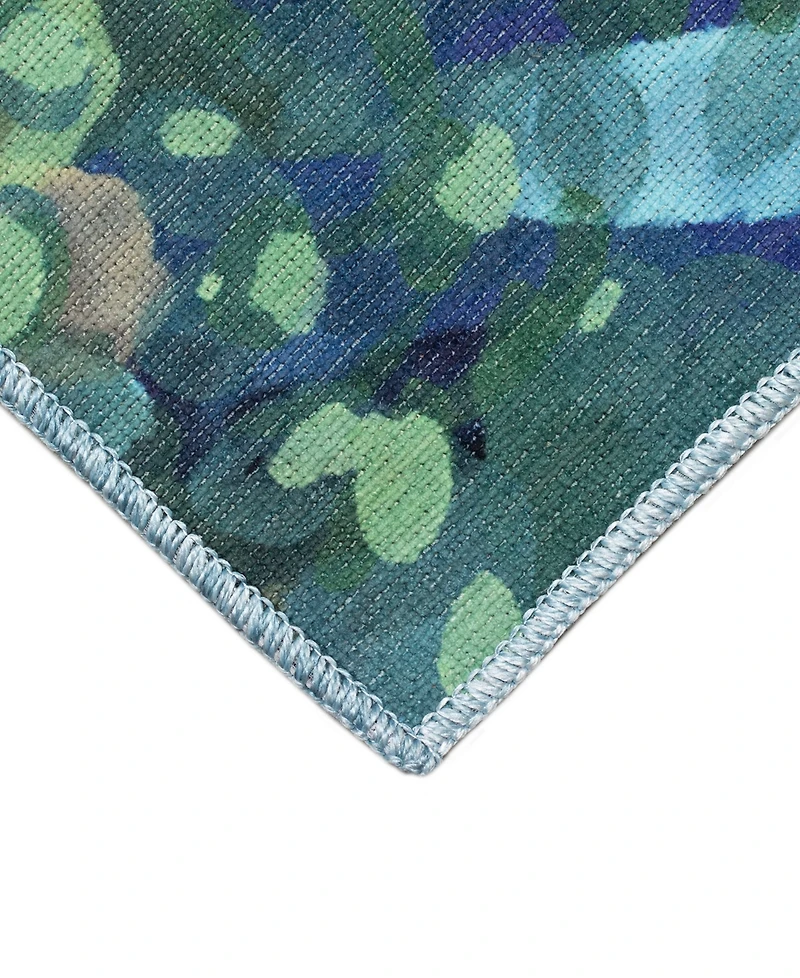 Liora Manne' Impressions Seaturtles 1'11"x4'11" Runner Area Rug