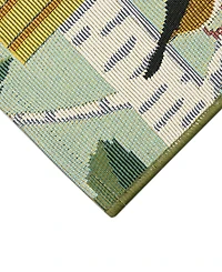 Liora Manne' Esencia Bird Condos 1'11"x4'11" Runner Area Rug
