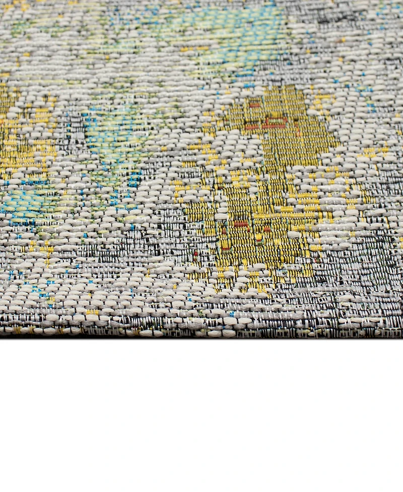Liora Manne' Marina Abstract 6'6"x9'4" Area Rug