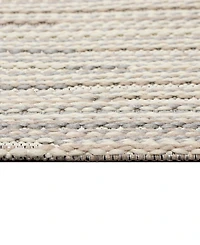 Liora Manne' Miranda Tweed Stripe 4'10"x7'6" Area Rug