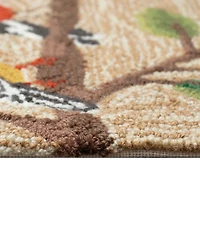 Liora Manne' Frontporch Birds on A Branch 2'x5' Runner Area Rug