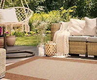 Liora Manne' Roma Border 7'10"x9'10" Area Rug