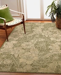 Liora Manne' Carmel Botanical 7'10"x9'10" Area Rug