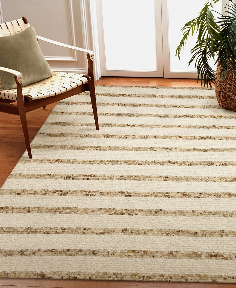 Liora Manne' Lhasa Stripe 3'6"x5'6" Area Rug
