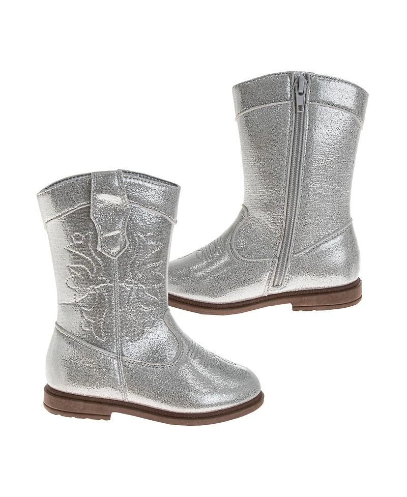 Laura Ashley Toddler Little Girls Cowgirl Boots