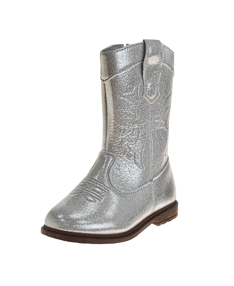 Laura Ashley Toddler Little Girls Cowgirl Boots
