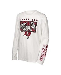 Outerstuff Big Boys and Girls Tampa Bay Buccaneers In the Mix T-Shirt Combo Set