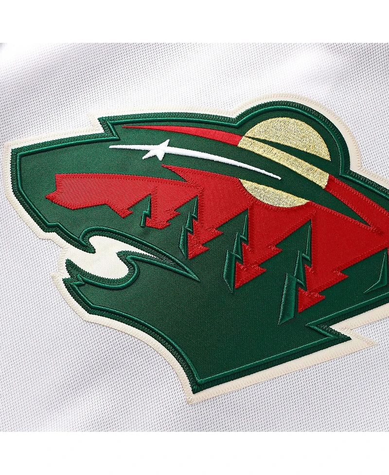 Fanatics Men's Kirill Kaprizov White Minnesota Wild Away Premium Jersey