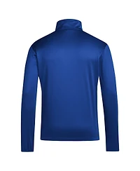 Adidas Men's Royal Kansas Jayhawks 2024 Coaches Sideline Quarter-Zip Top