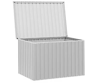 vidaXL Patio Storage Box Gray 58.7"x39"x36.6"