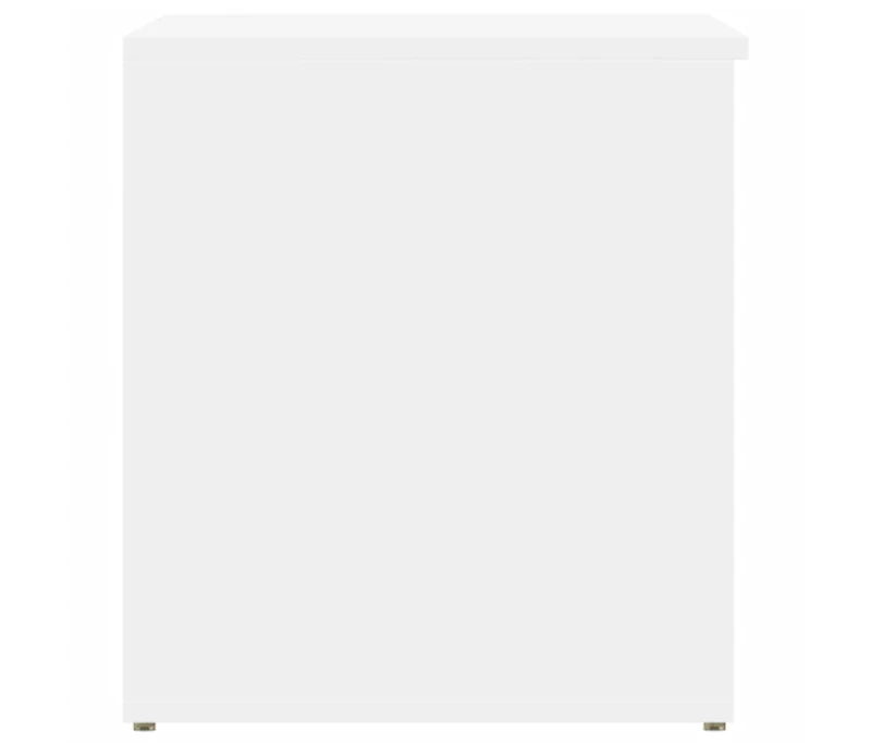 Storage Chest White 33.1"x16.5"x18.1" Engineered Wood