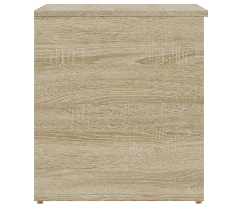 Storage Chest Sonoma Oak 33.1"x16.5"x18.1" Engineered Wood