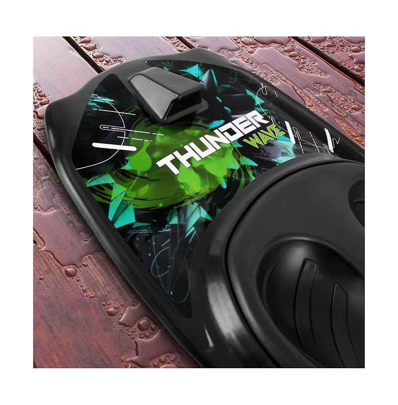 SereneLife Thunder Wave Water Sport Knee-Board With Stable Platform Base