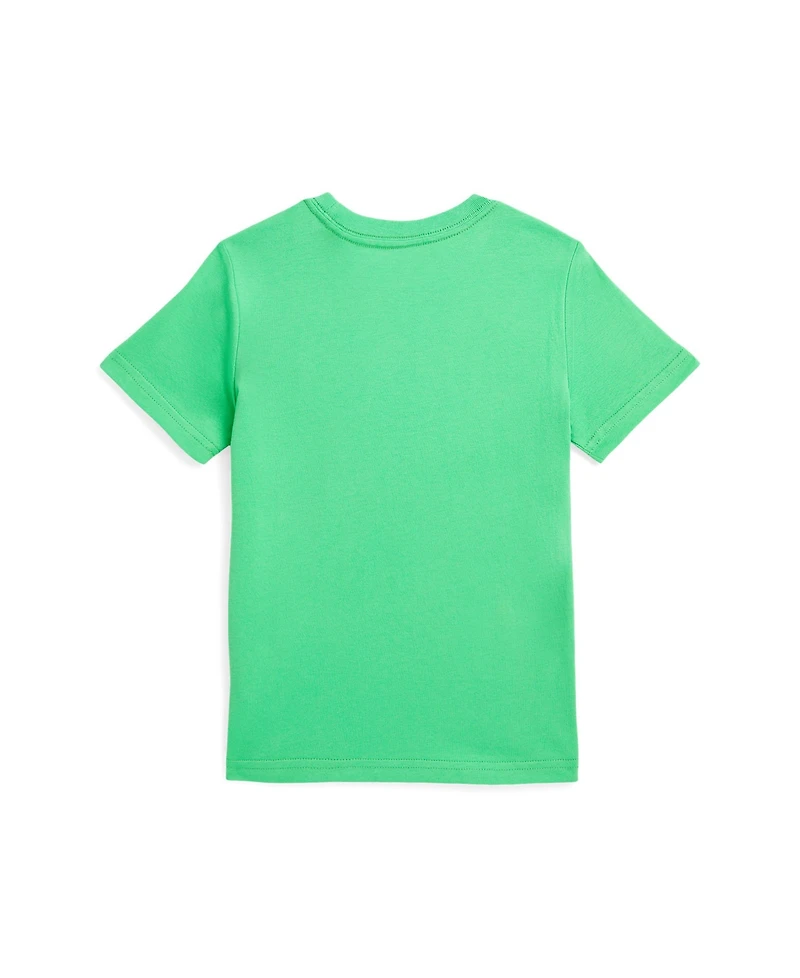 Polo Ralph Lauren Toddler and Little Boys Cotton Jersey Crewneck Tee