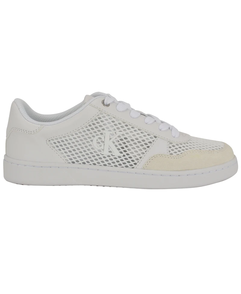 Calvin Klein Women's Heyra Logo Lace-Up Sneakers