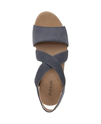 Dr. Scholl's Women's Just Cute Strappy Wedge Sandals