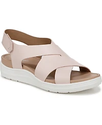 Dr. Scholl's Women's Time Off Sea Slingback Wedge Sandals