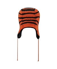 New Era Men's Orange Cincinnati Bengals Helmet Head Trapper Knit Hat