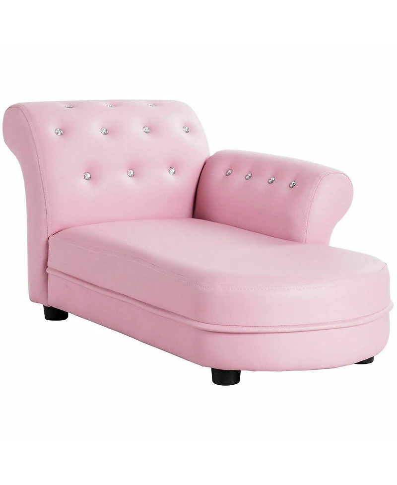 Gouun Armrest Relax Chaise Lounge Kids Sofa