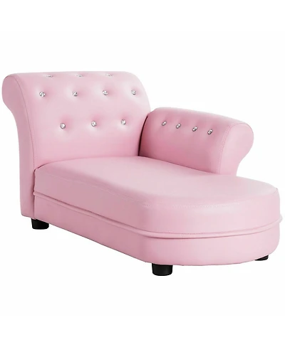 Gouun Armrest Relax Chaise Lounge Kids Sofa