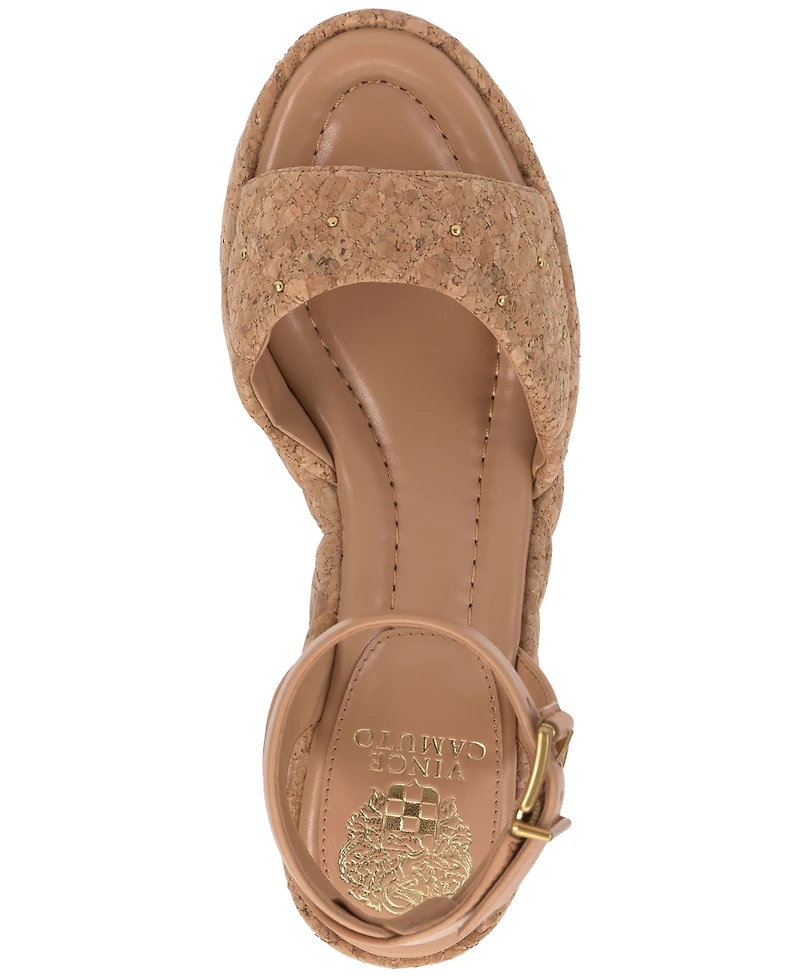 Vince Camuto Women's Ellah Quilted Platform Sandals