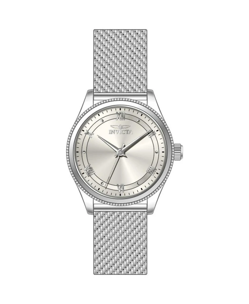 Invicta Women's 48486 Celestial Quartz 3 Hand Ivory Dial Watch