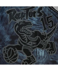 Mitchell & Ness Men's Vince Carter Black Toronto Raptors Hardwood Classics 1998/99 Tie-Dye Swingman Jersey