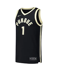 Nike Men's 1 Black Purdue Boilermakers Replica Basketball Jersey