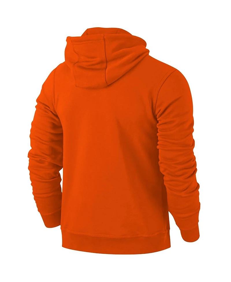 The Victory Men's Orange Clemson Tigers 2024 Acc Football Conference Champions Helmet Pullover Hoodie