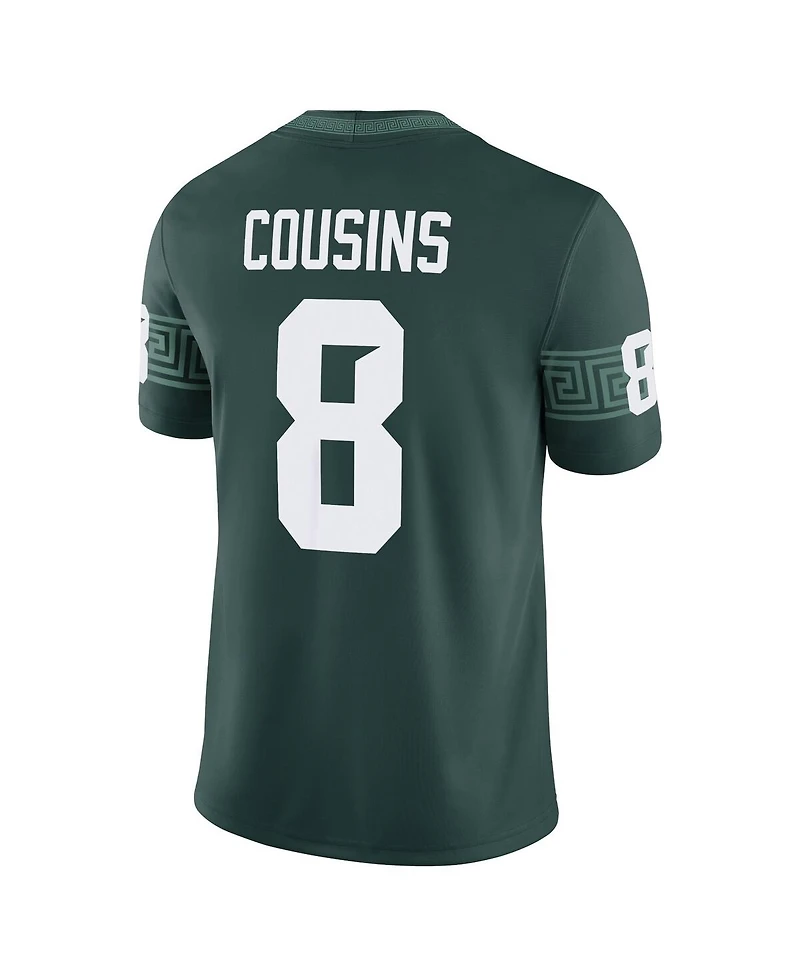 Nike Men's Kirk Cousins Green Michigan State Spartans Alumni Game Jersey