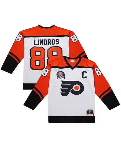 Mitchell & Ness Men's Eric Lindros White Philadelphia Flyers 1996-97 Power Play Jersey