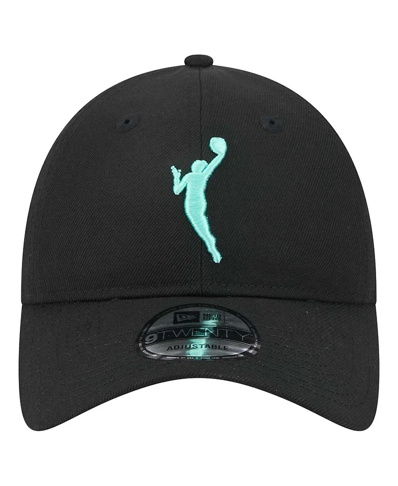 New Era Men's Black New York Liberty 9TWENTY Adjustable Hat