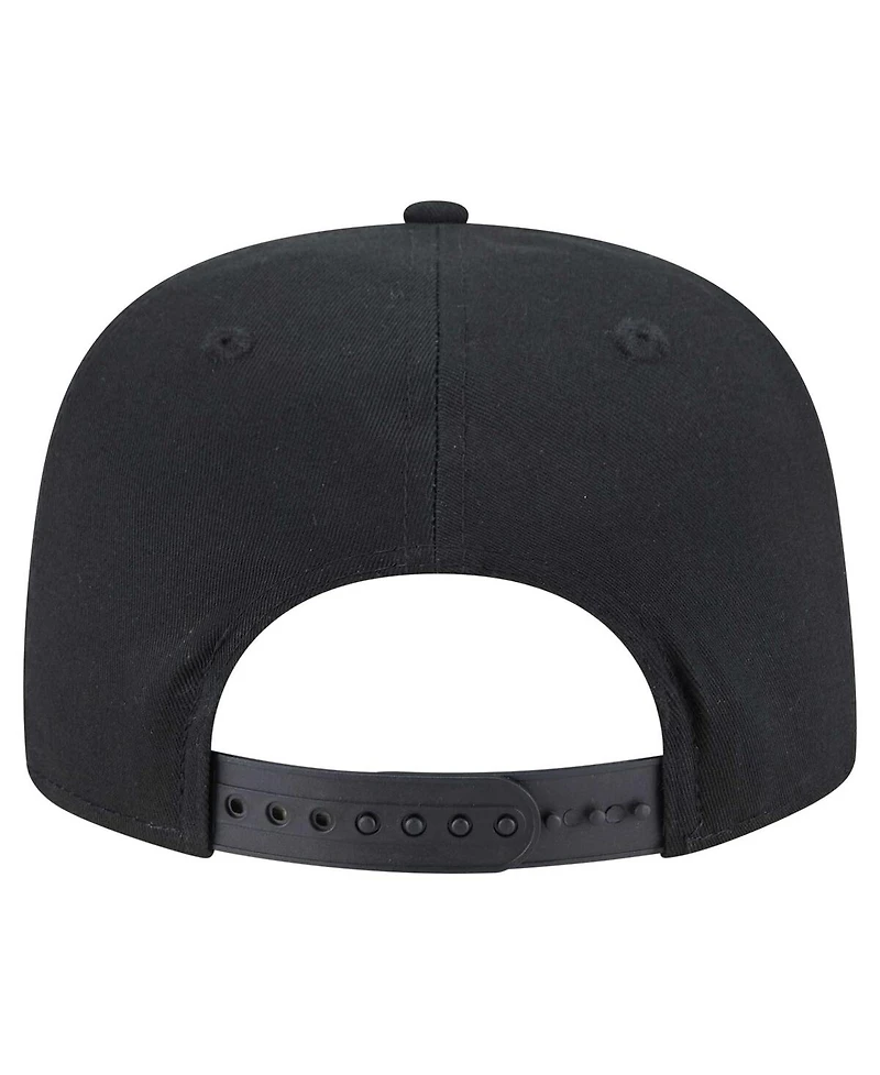 New Era Men's Black Pittsburgh Steelers B-Dub Golfer Snapback Hat