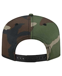 New Era Men's Camo Cleveland Browns Woodsy 9FIFTY Snapback Hat