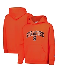 Champion Big Boys and Girls Orange Syracuse Campus Pullover Hoodie