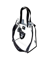 Loungefly Las Vegas Raiders Clear Convertible Backpack Tote Bag